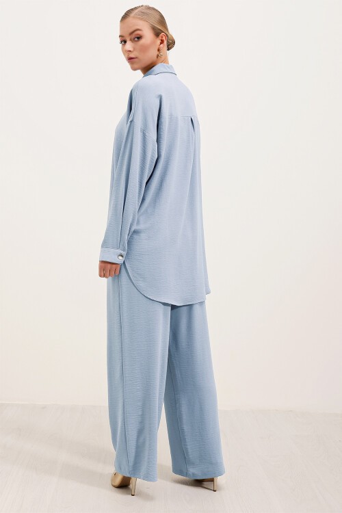 6631 Oversize Alt-Üst Takım - Mavi