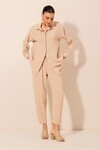6593 Oversize İkili Takım - Bej