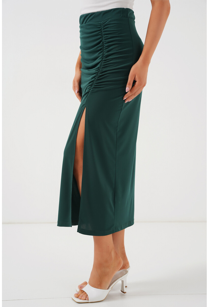 8033 Sandy Yırtmaçlı Etek