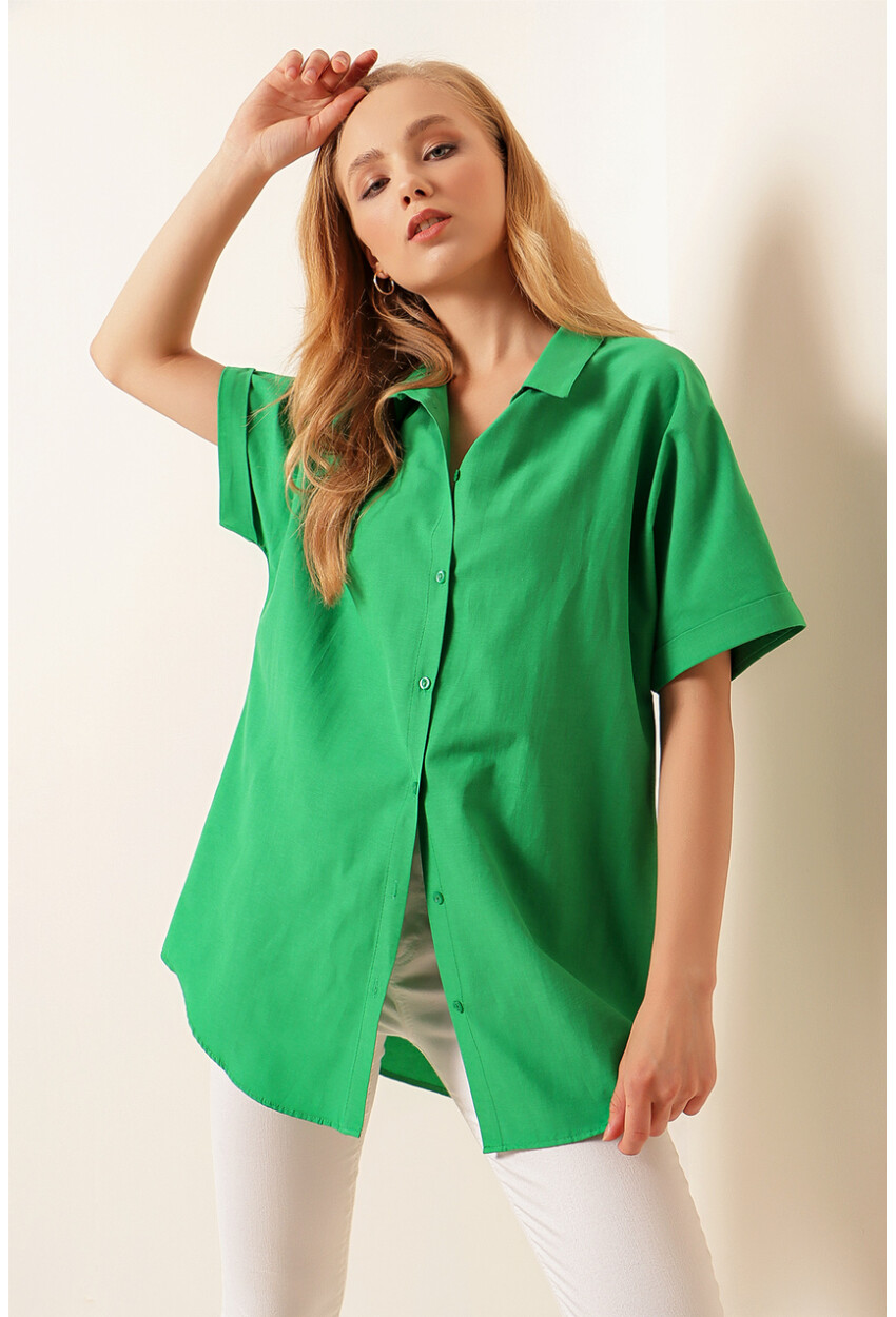 20120 Oversized Short Sleeve Shirt