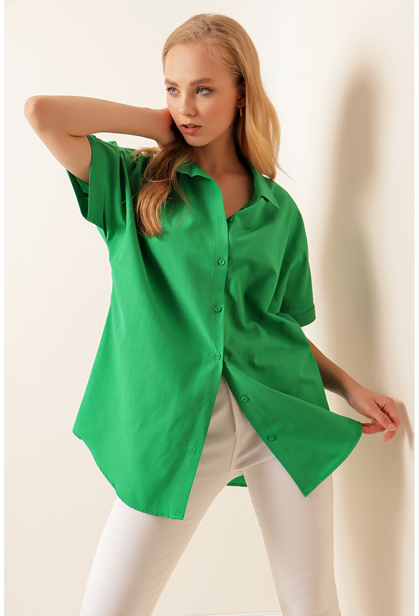 20120 Oversized Short Sleeve Shirt