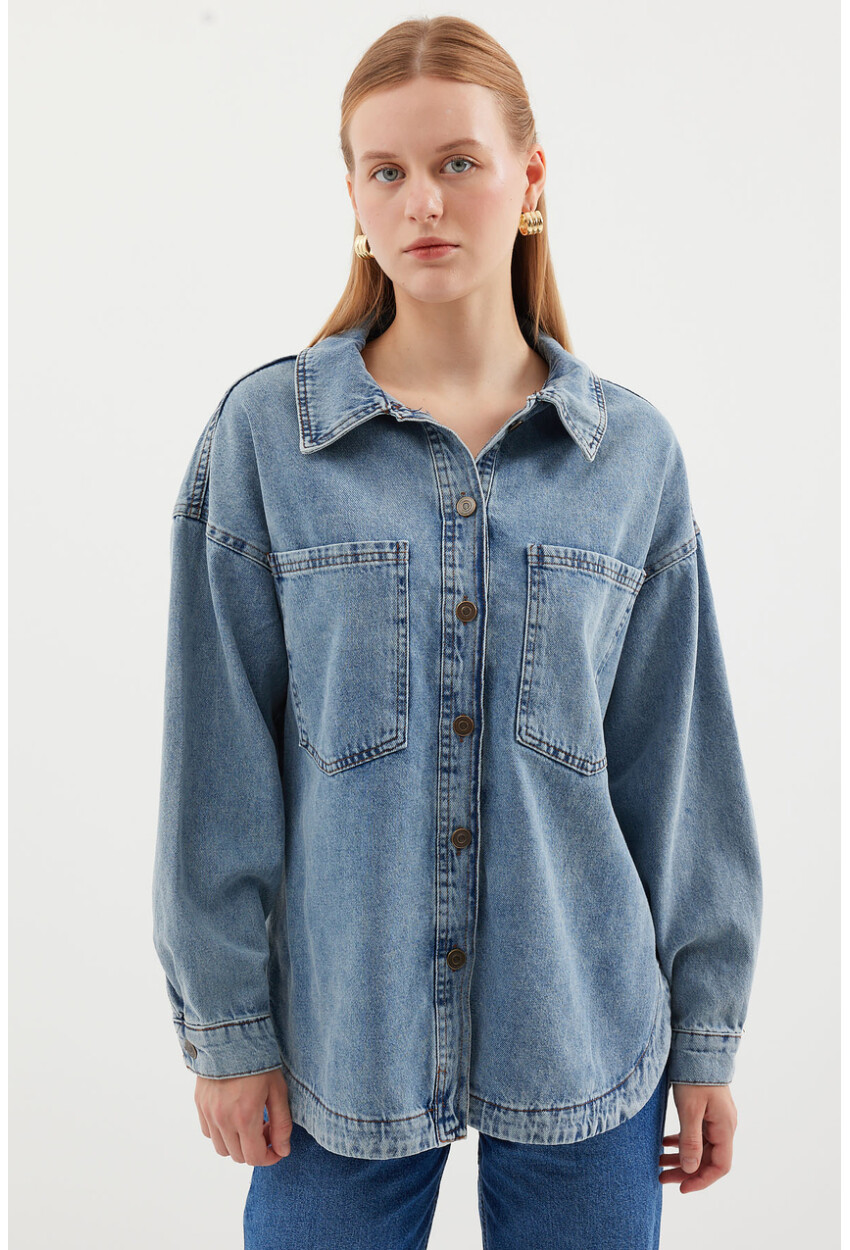 0613 Denim Jacket With Pockets