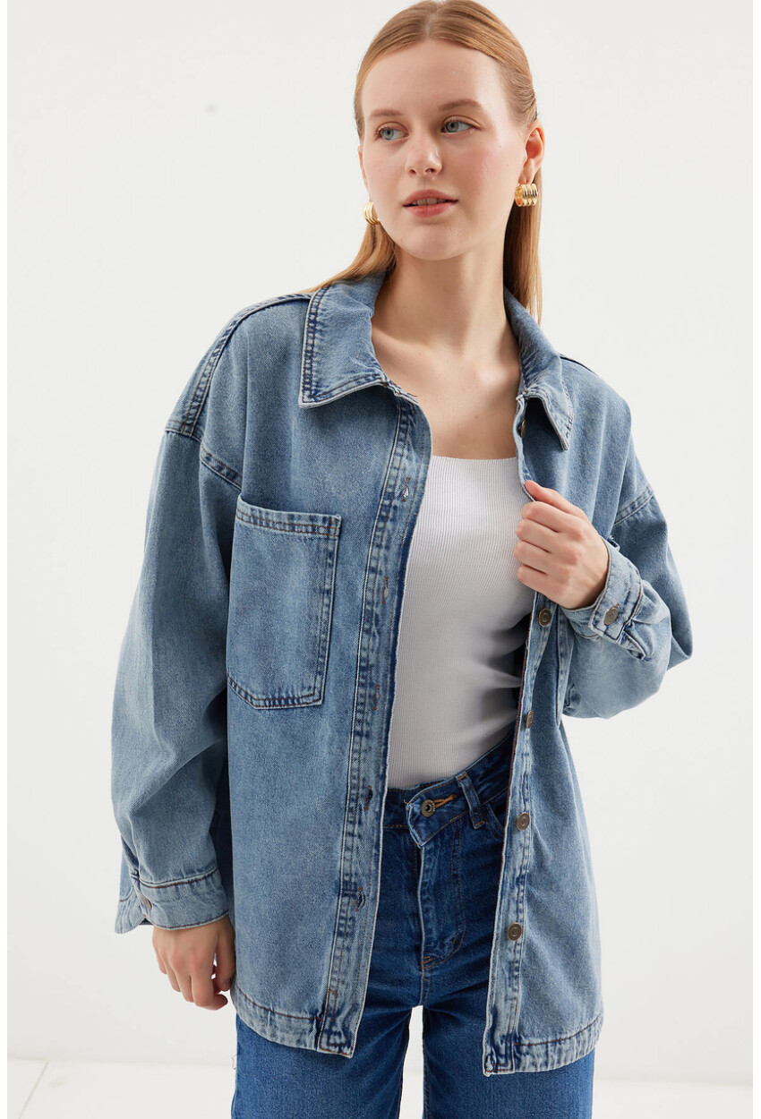 0613 Denim Jacket With Pockets