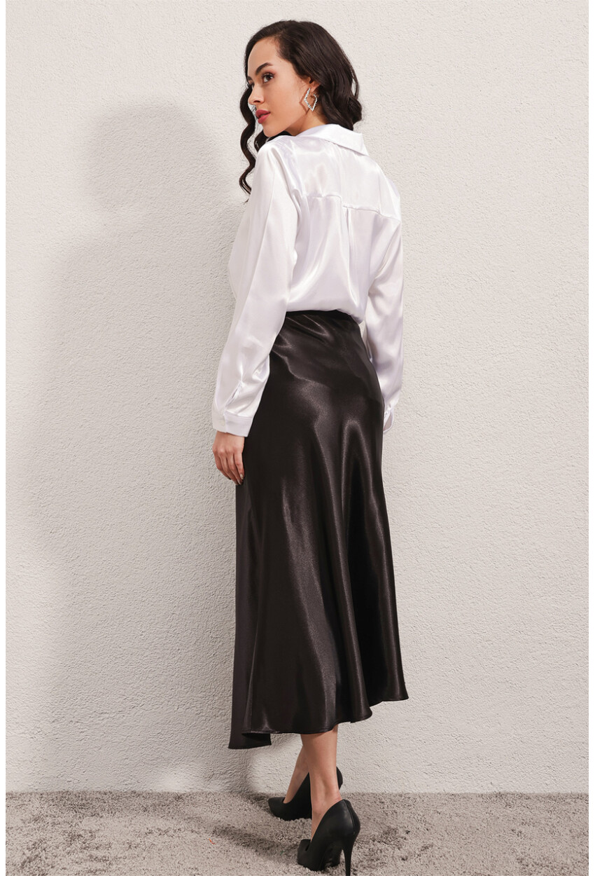 15806 Satin Skirt