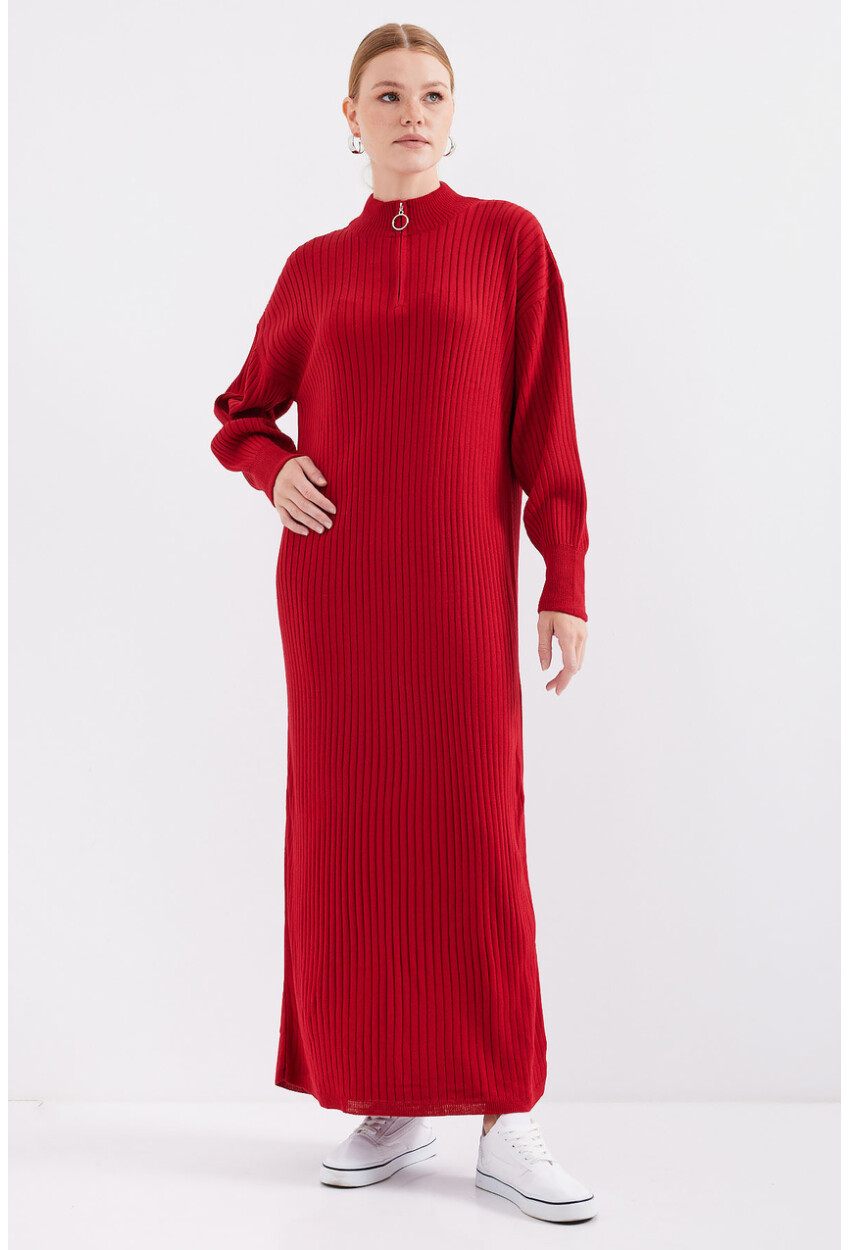 15839 Full-Length Knit Dress