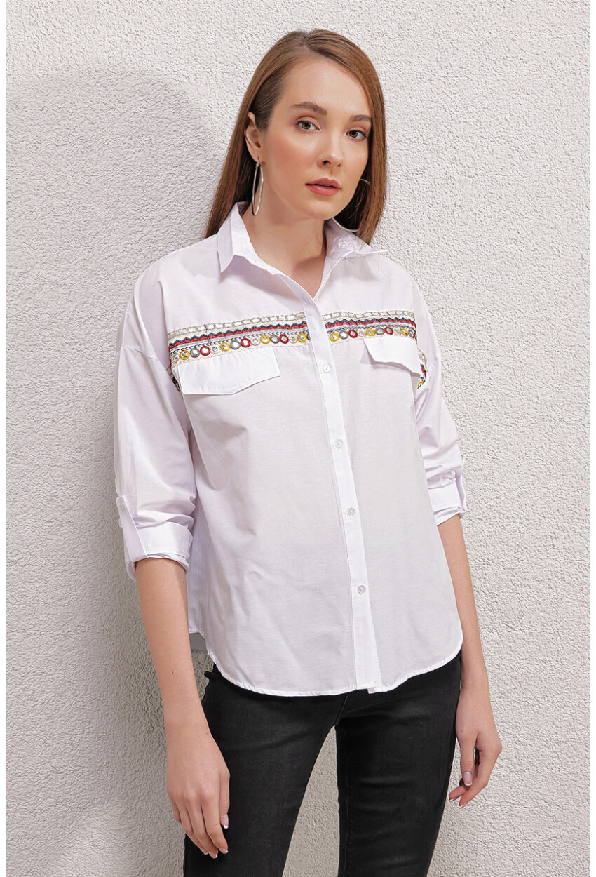 20147 Embroidered Shirt