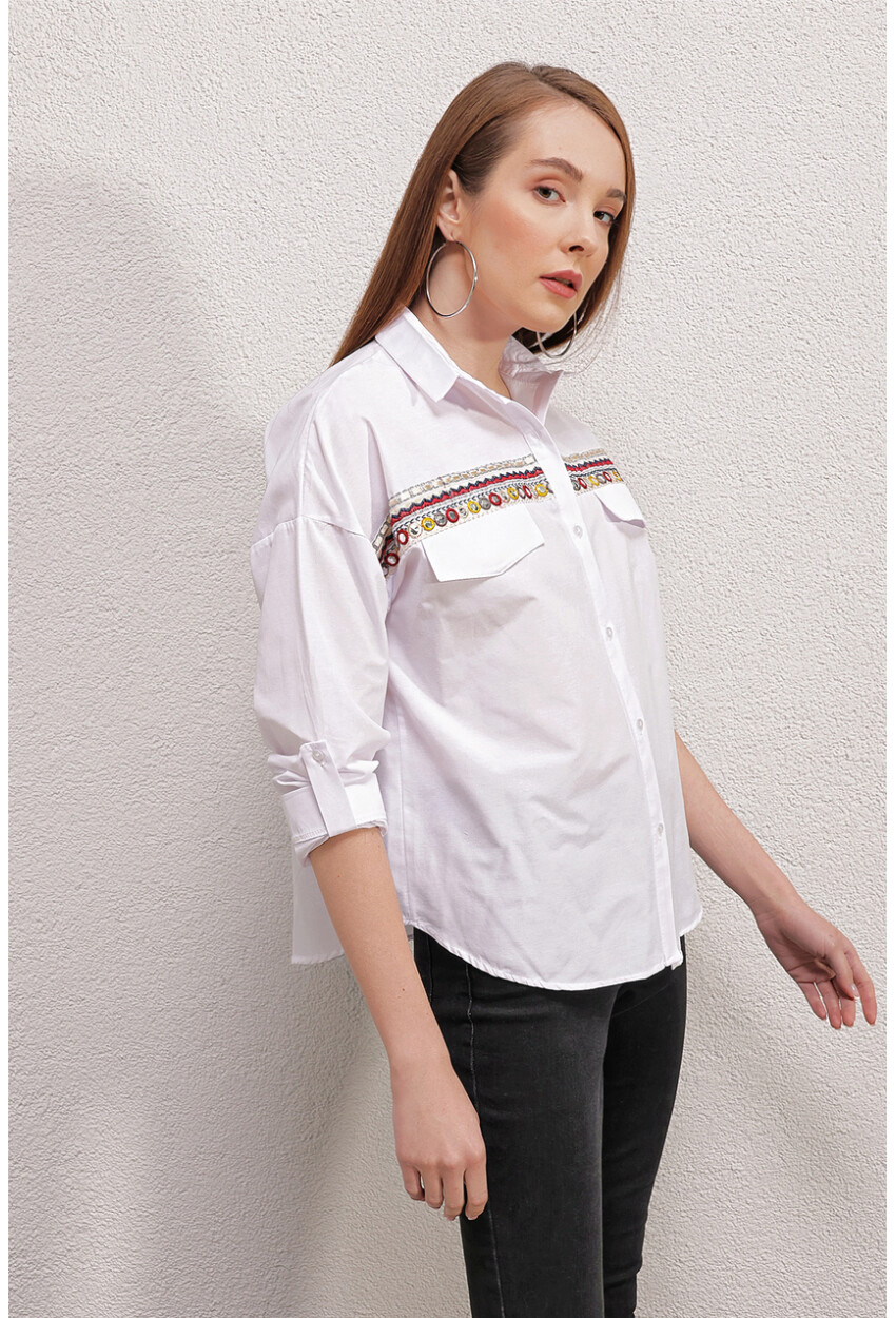 20147 Embroidered Shirt