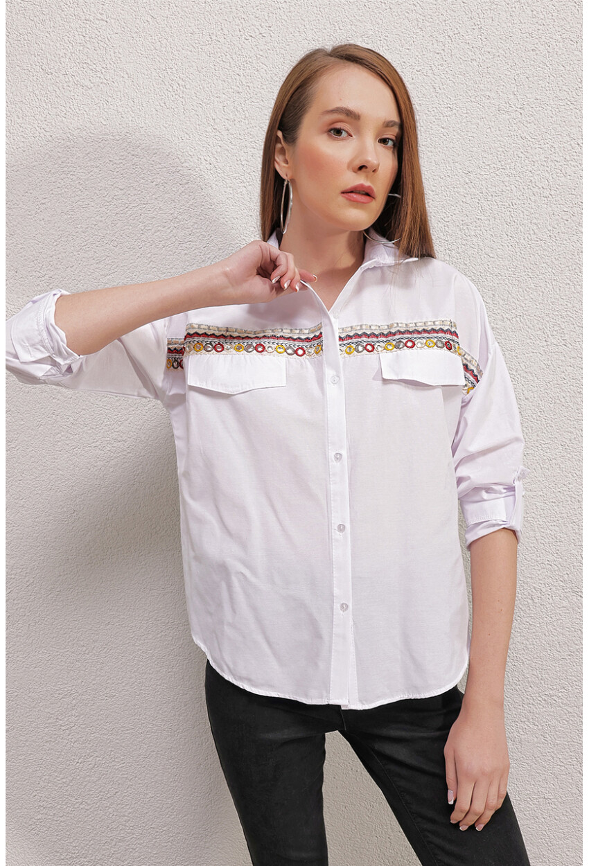 20147 Embroidered Shirt