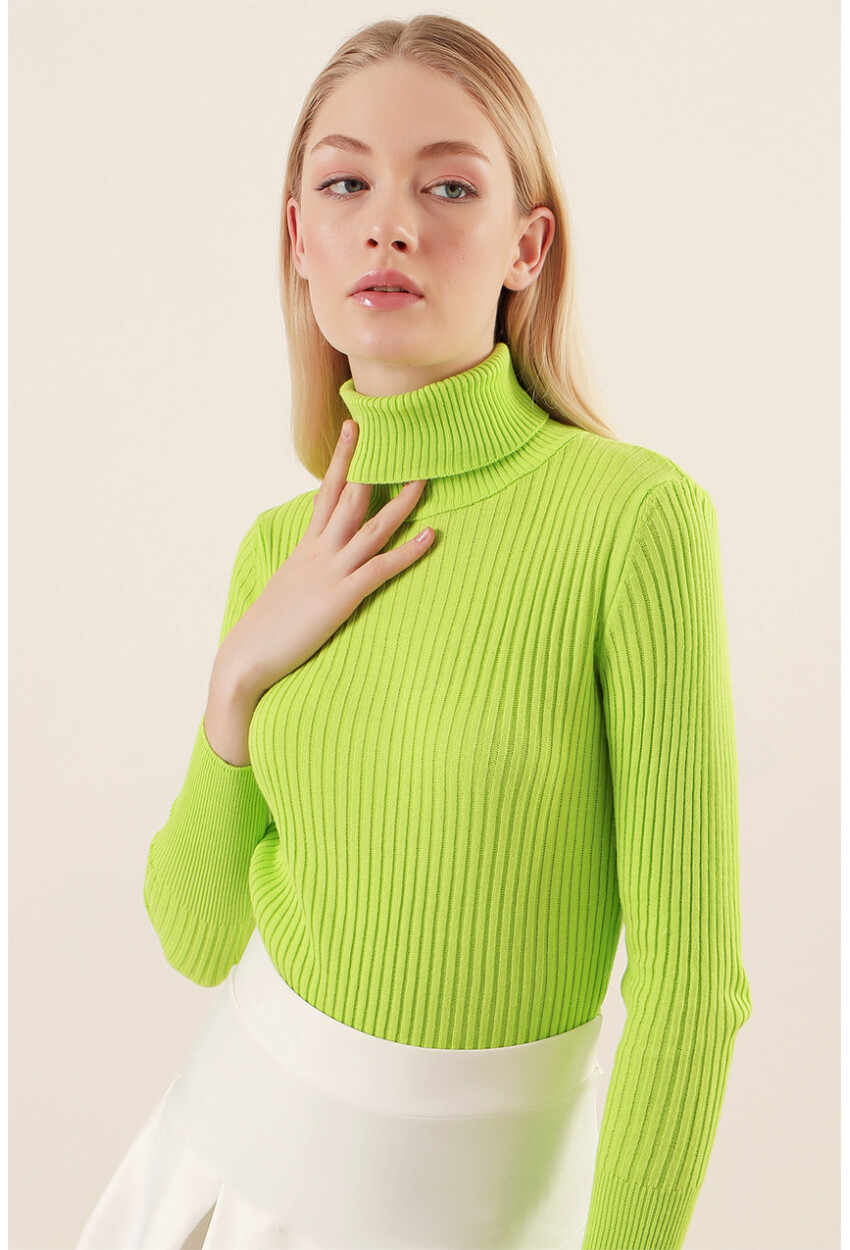 10311 Turtleneck Knit Sweater