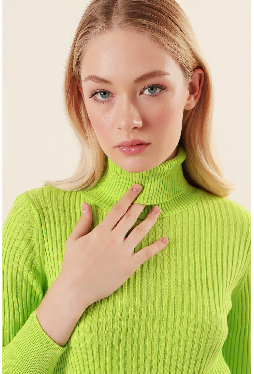 10311 Turtleneck Knit Sweater