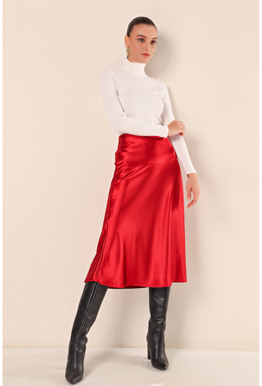 15806 Satin Skirt