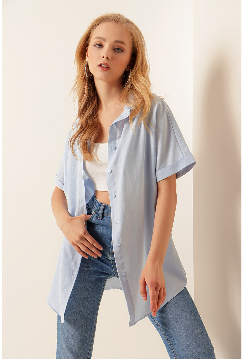 20120 Oversized Short Sleeve Shirt