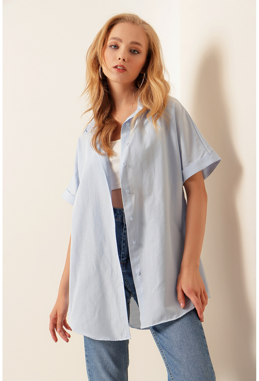 20120 Oversized Short Sleeve Shirt