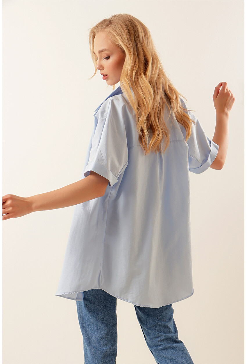 20120 Oversized Short Sleeve Shirt