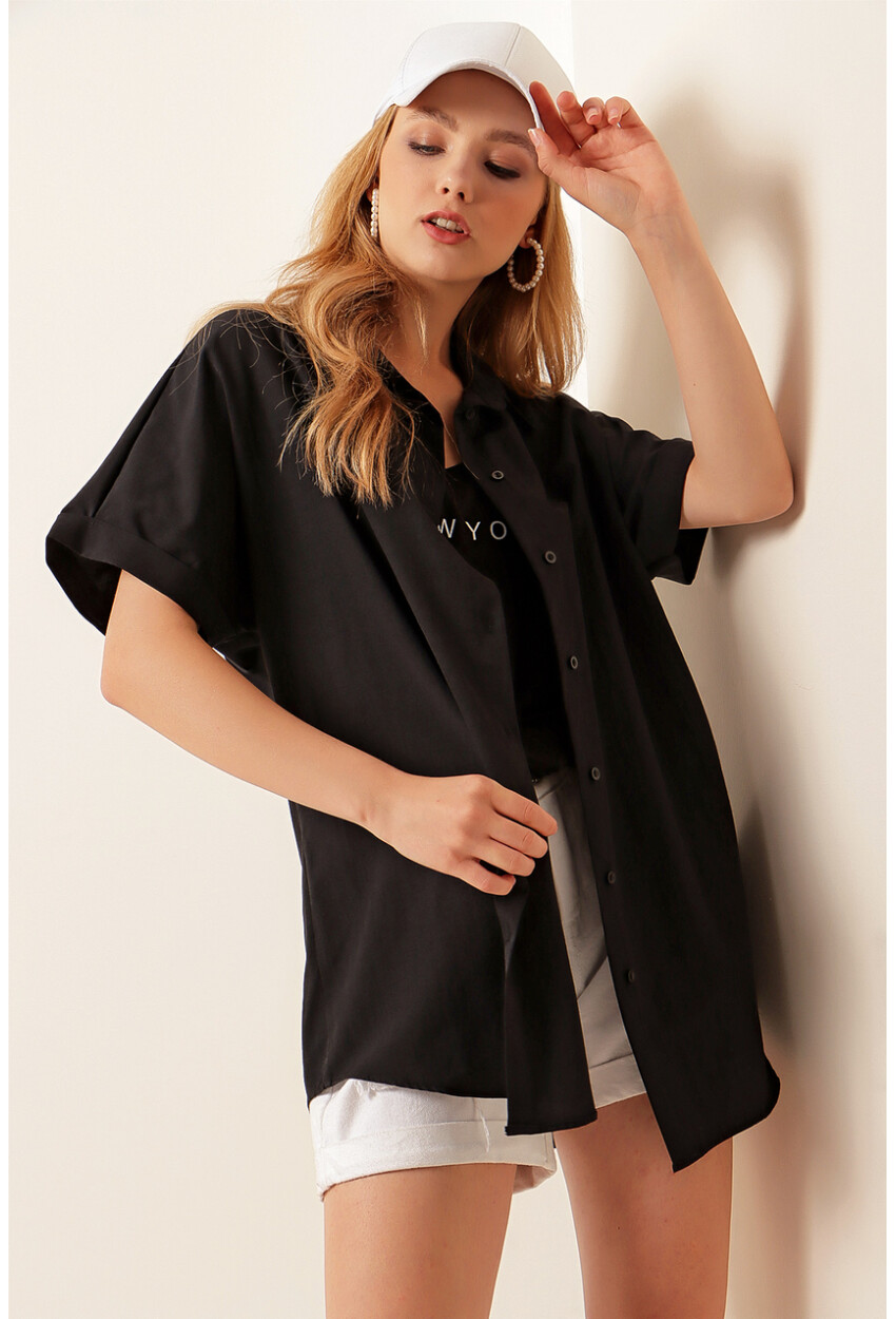 20120 Oversized Short Sleeve Shirt