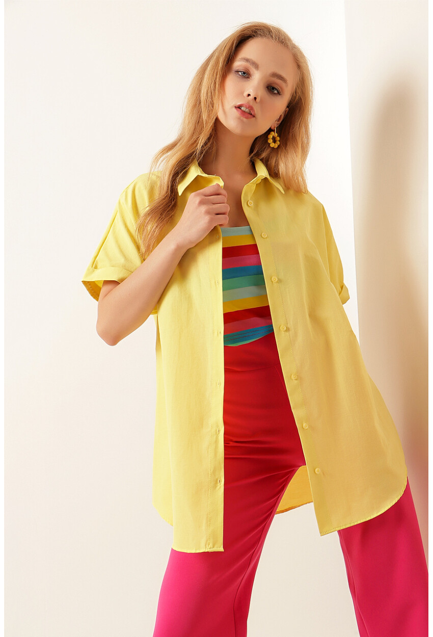 20120 Oversized Short Sleeve Shirt