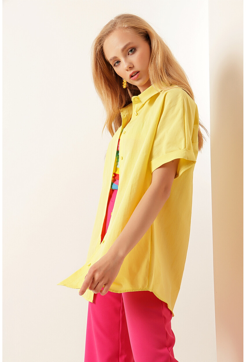 20120 Oversized Short Sleeve Shirt