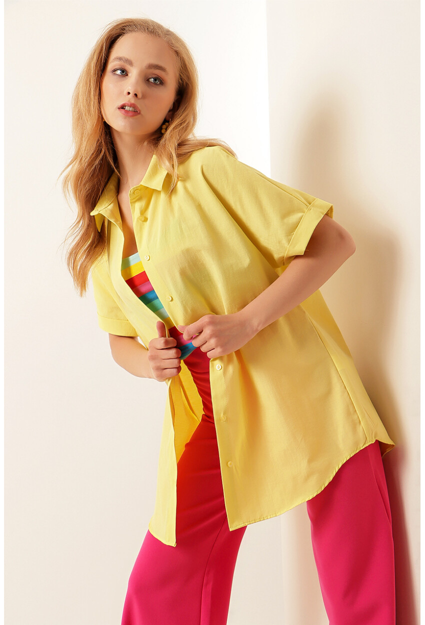 20120 Oversized Short Sleeve Shirt