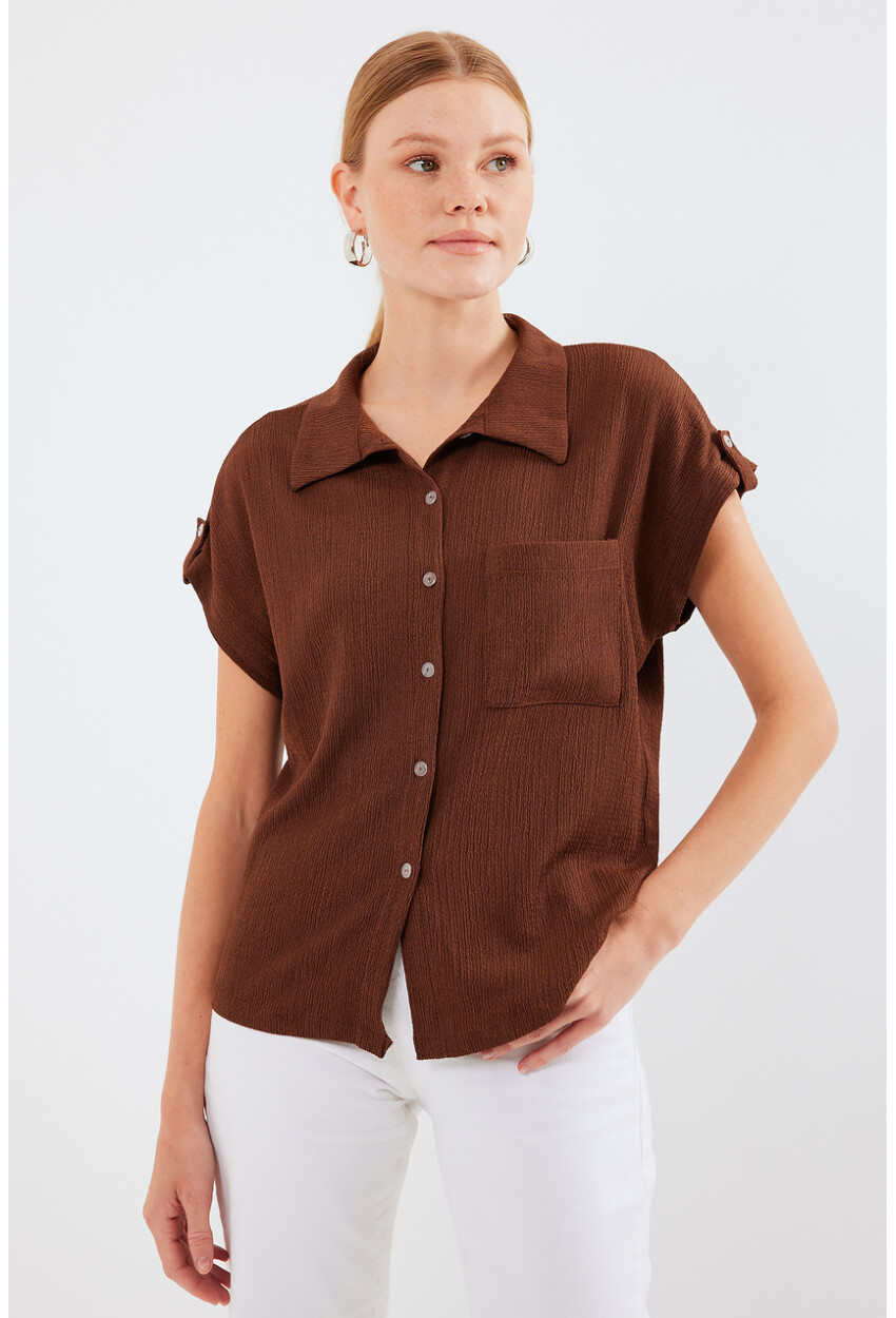 20256 Cuffed Double Short Sleeve Shirt