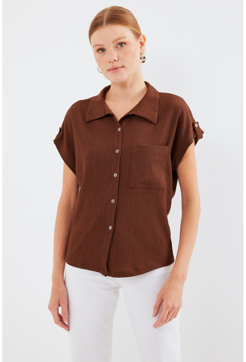 20256 Cuffed Double Short Sleeve Shirt