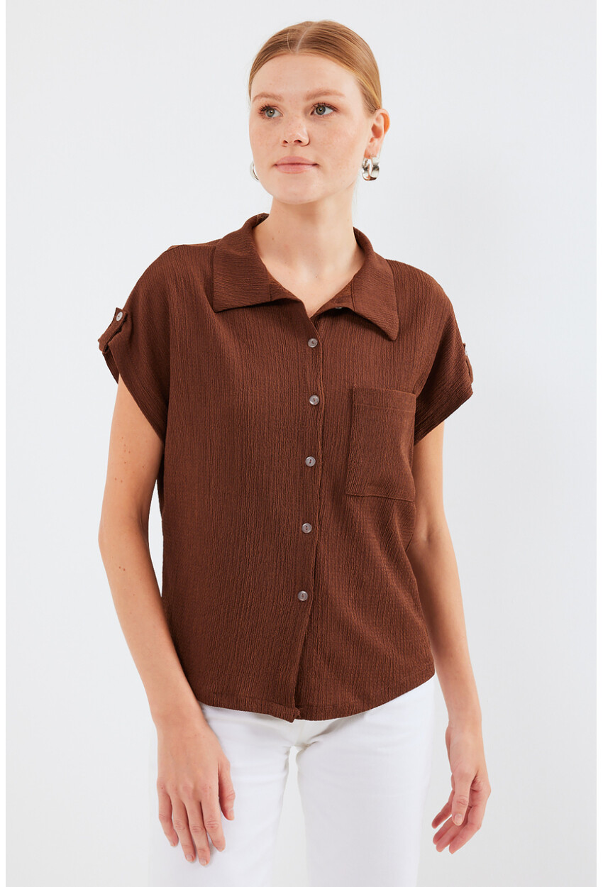 20256 Cuffed Double Short Sleeve Shirt