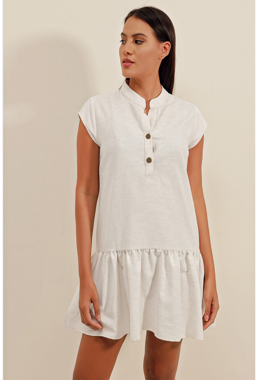 2425 Linen Mini Dress