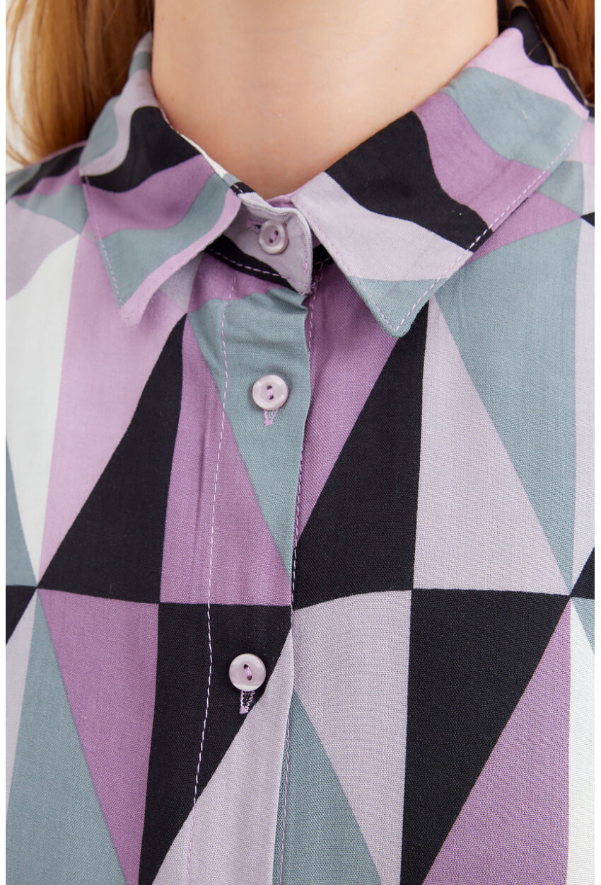 3721 Graphic Patterned Shirt