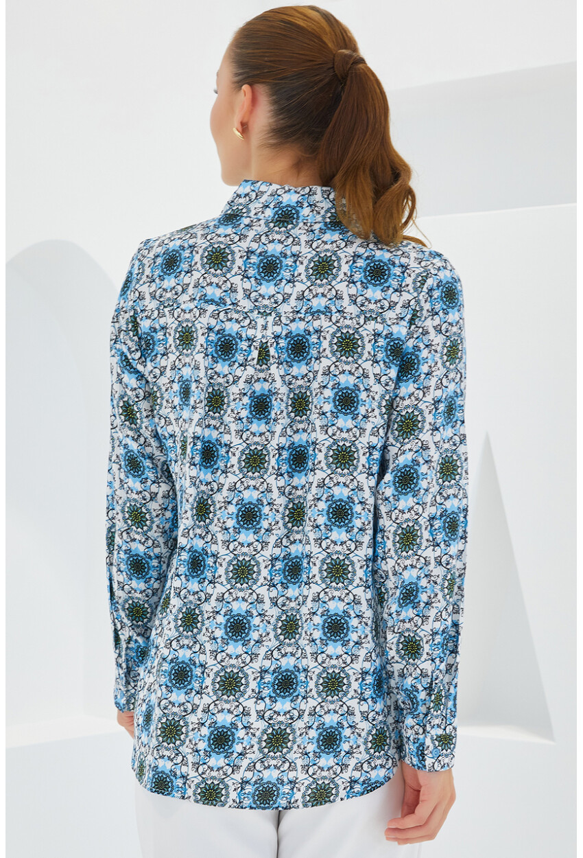 3721 Graphic Patterned Shirt