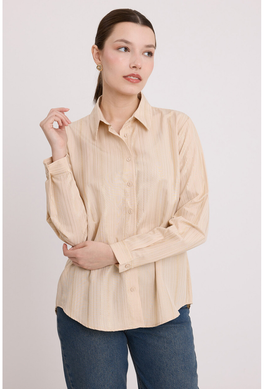 Womens Shirt With Foil Pattern 20253