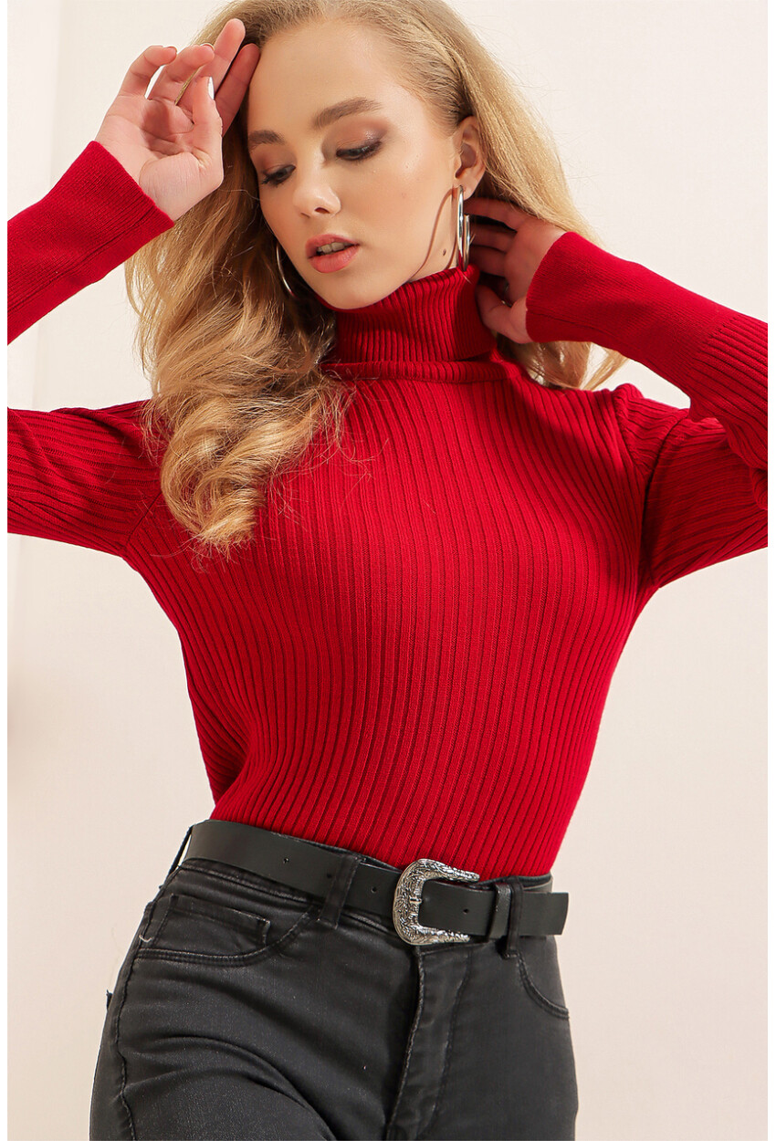 10311 Turtleneck Knit Sweater