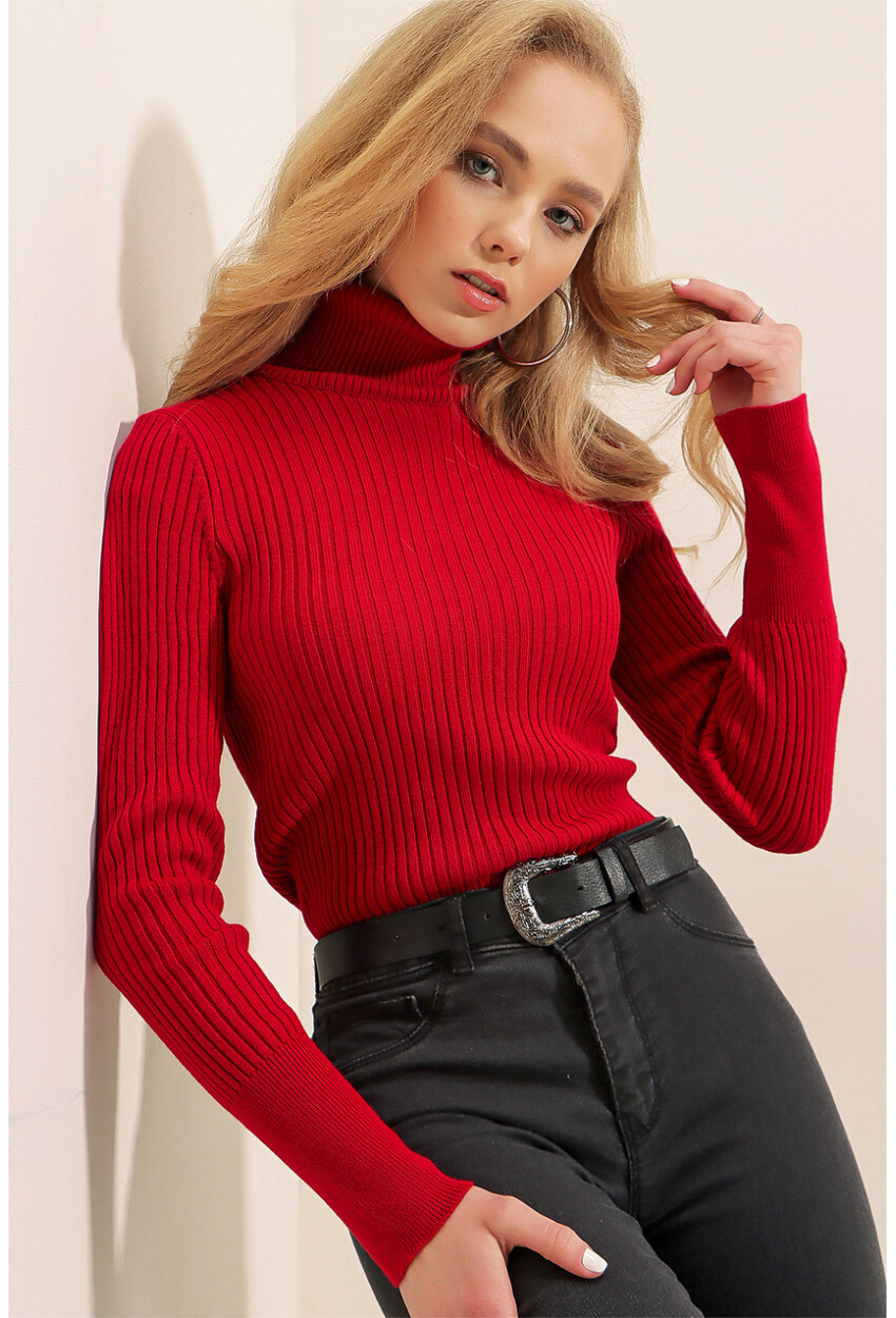 10311 Turtleneck Knit Sweater