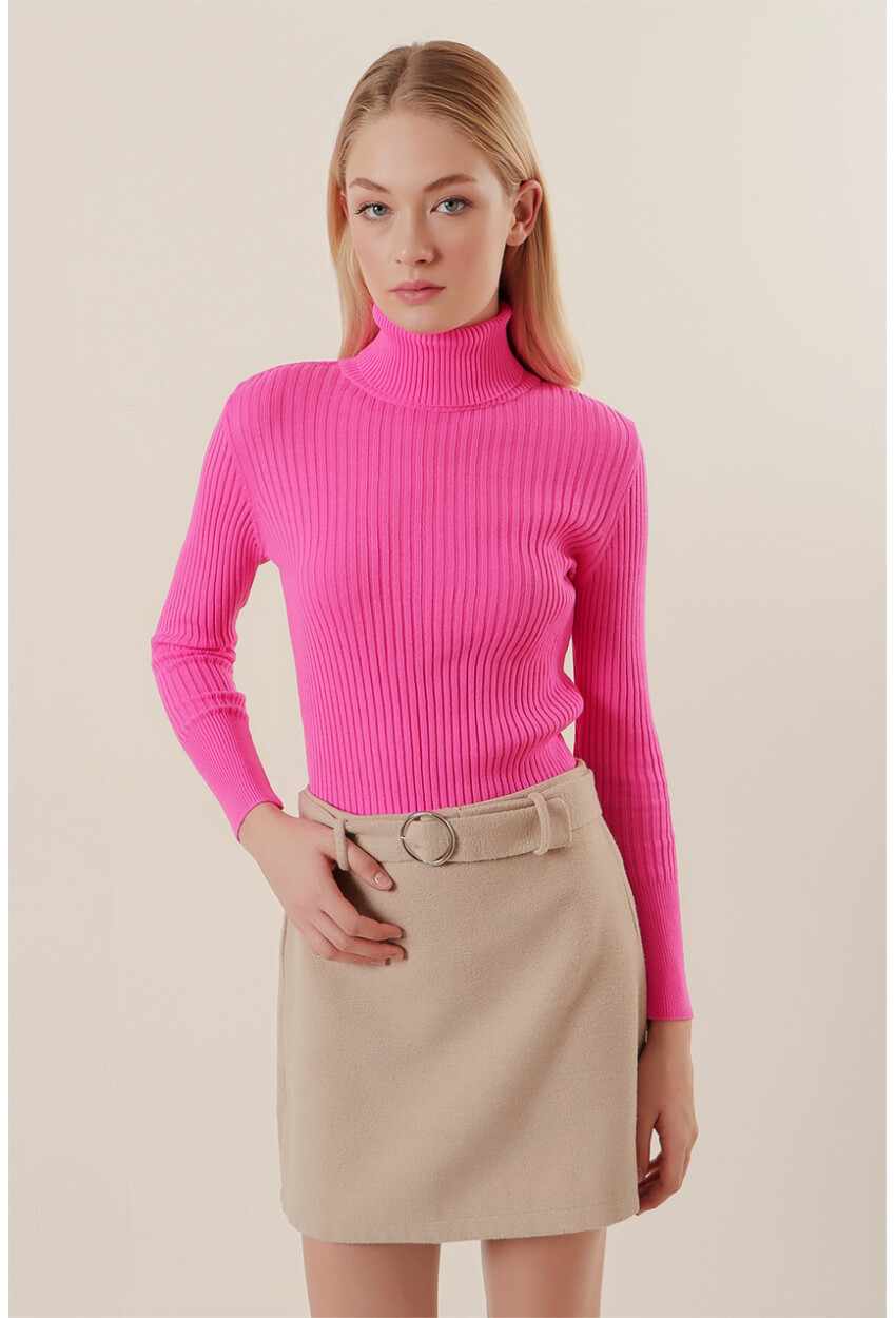 10311 Turtleneck Knit Sweater