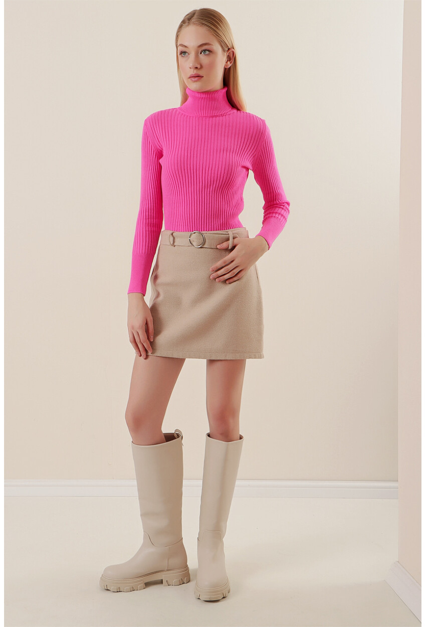 10311 Turtleneck Knit Sweater