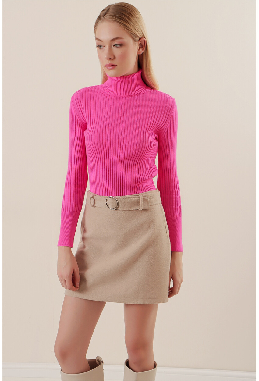 10311 Turtleneck Knit Sweater