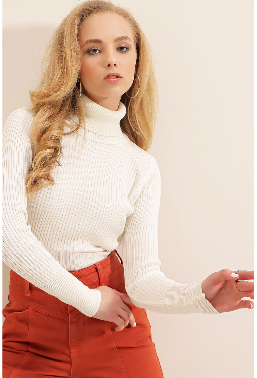 10311 Turtleneck Knit Sweater