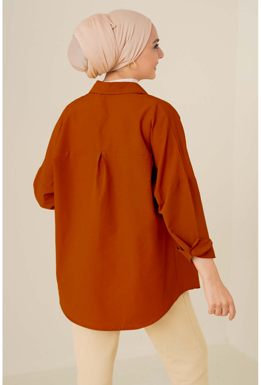 103901 Oversized Basic Hijab Shirt