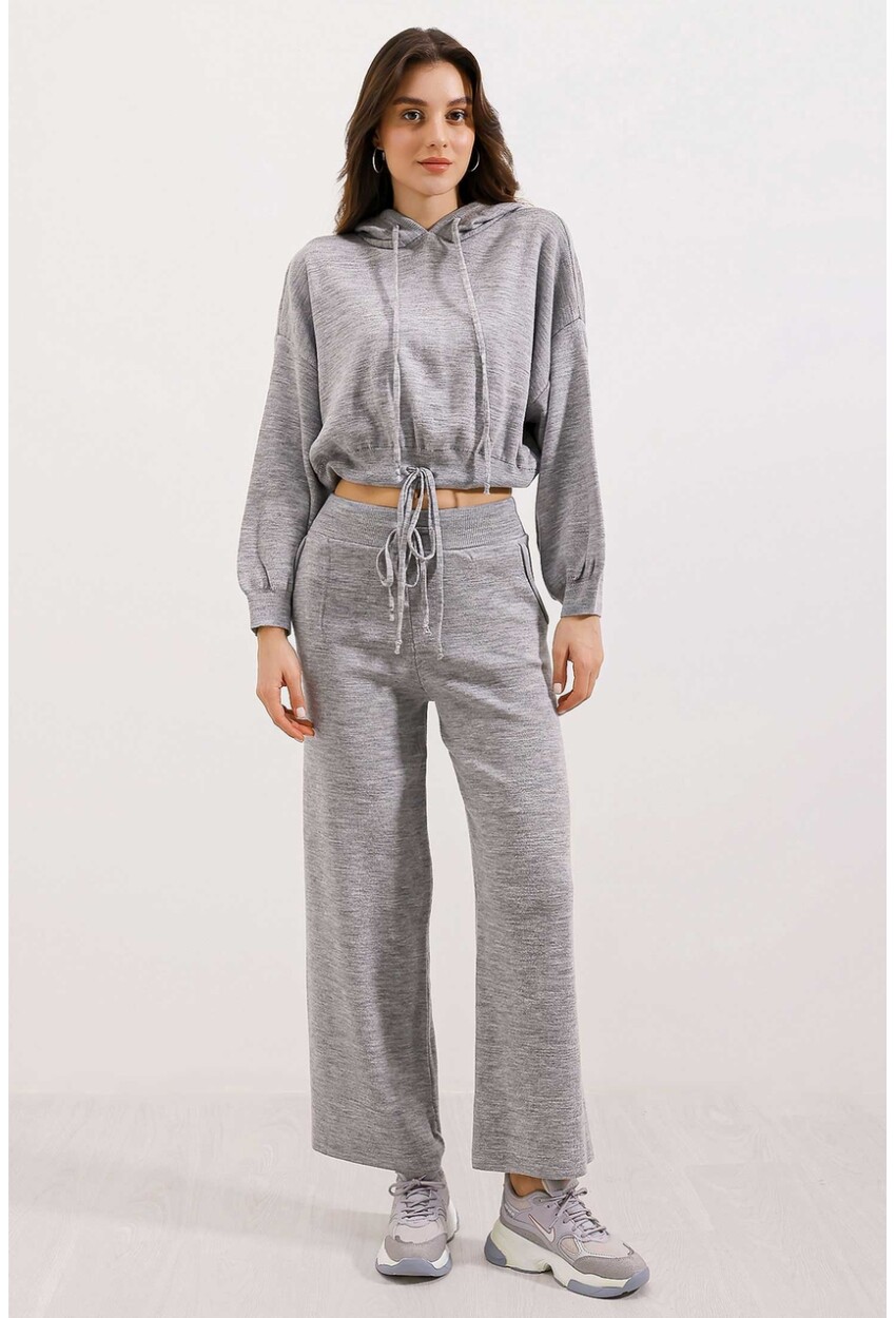 15845 Hooded Oversized Two-Piece Set