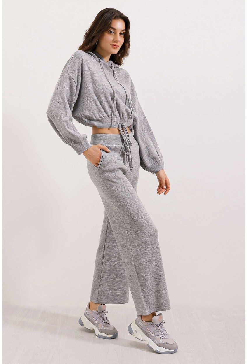 15845 Hooded Oversized Two-Piece Set