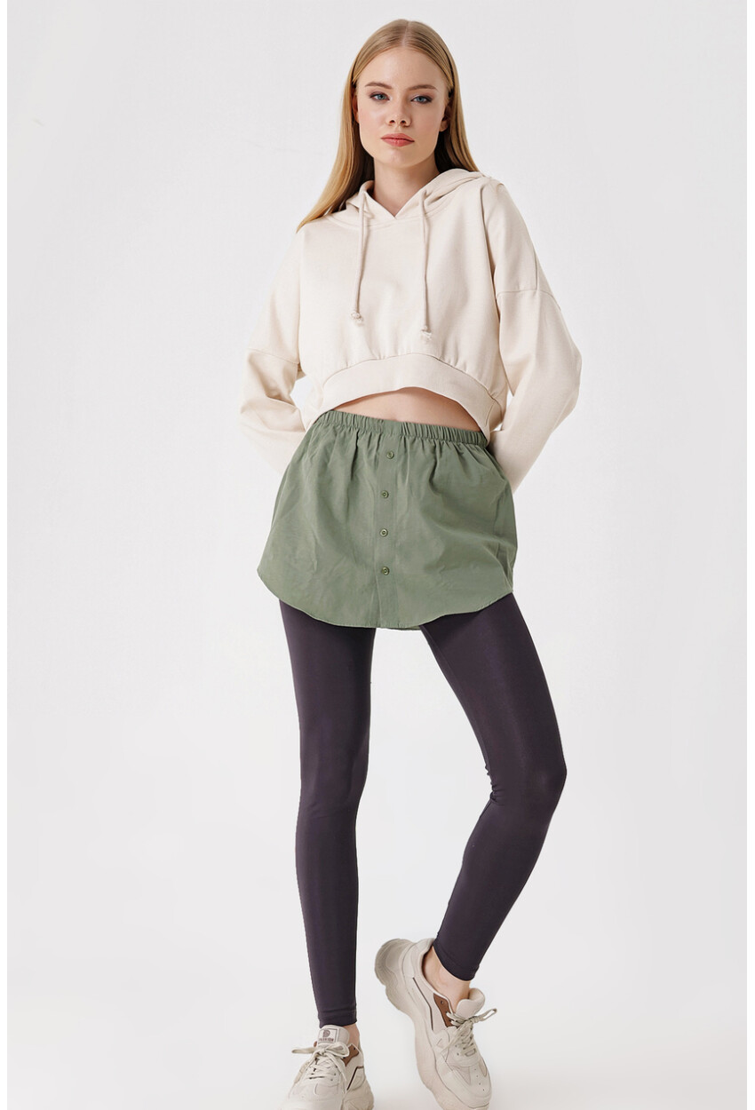 1888 Sweatshirt And Sweater Under Skirt