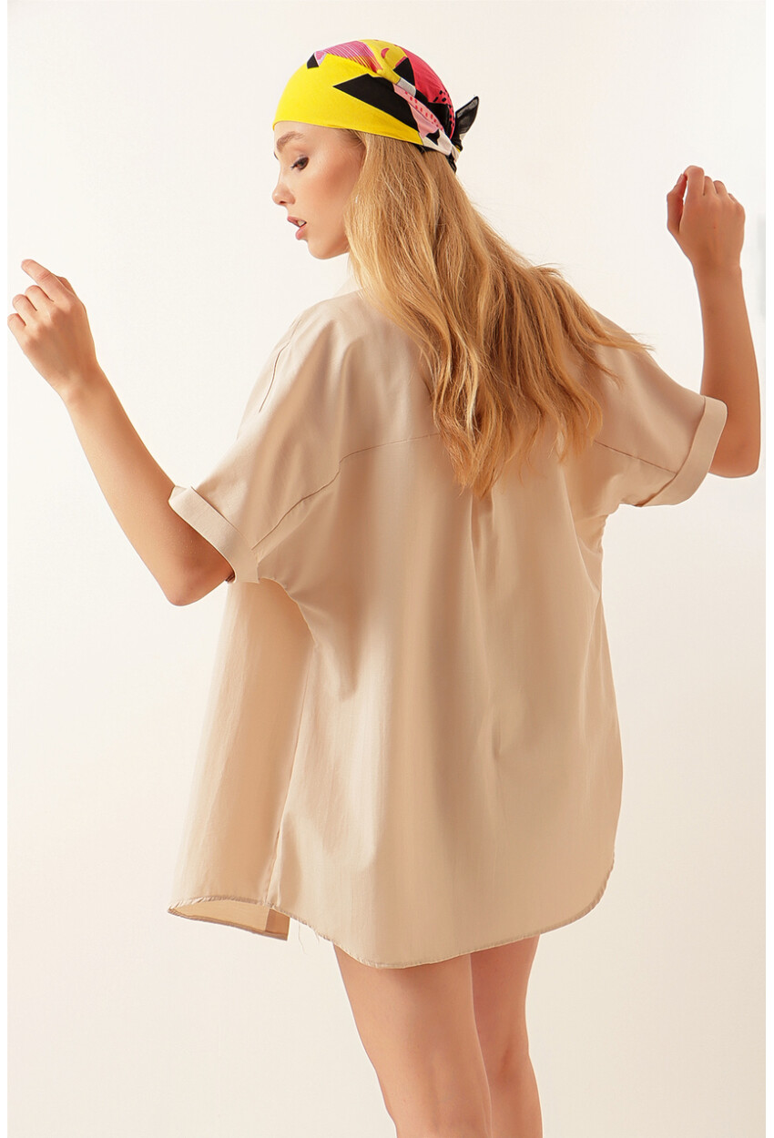 20120 Oversized Short Sleeve Shirt