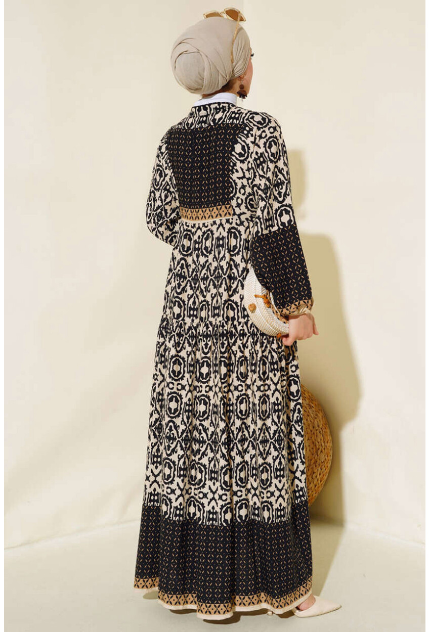 2423 Authentic Patterned Dress