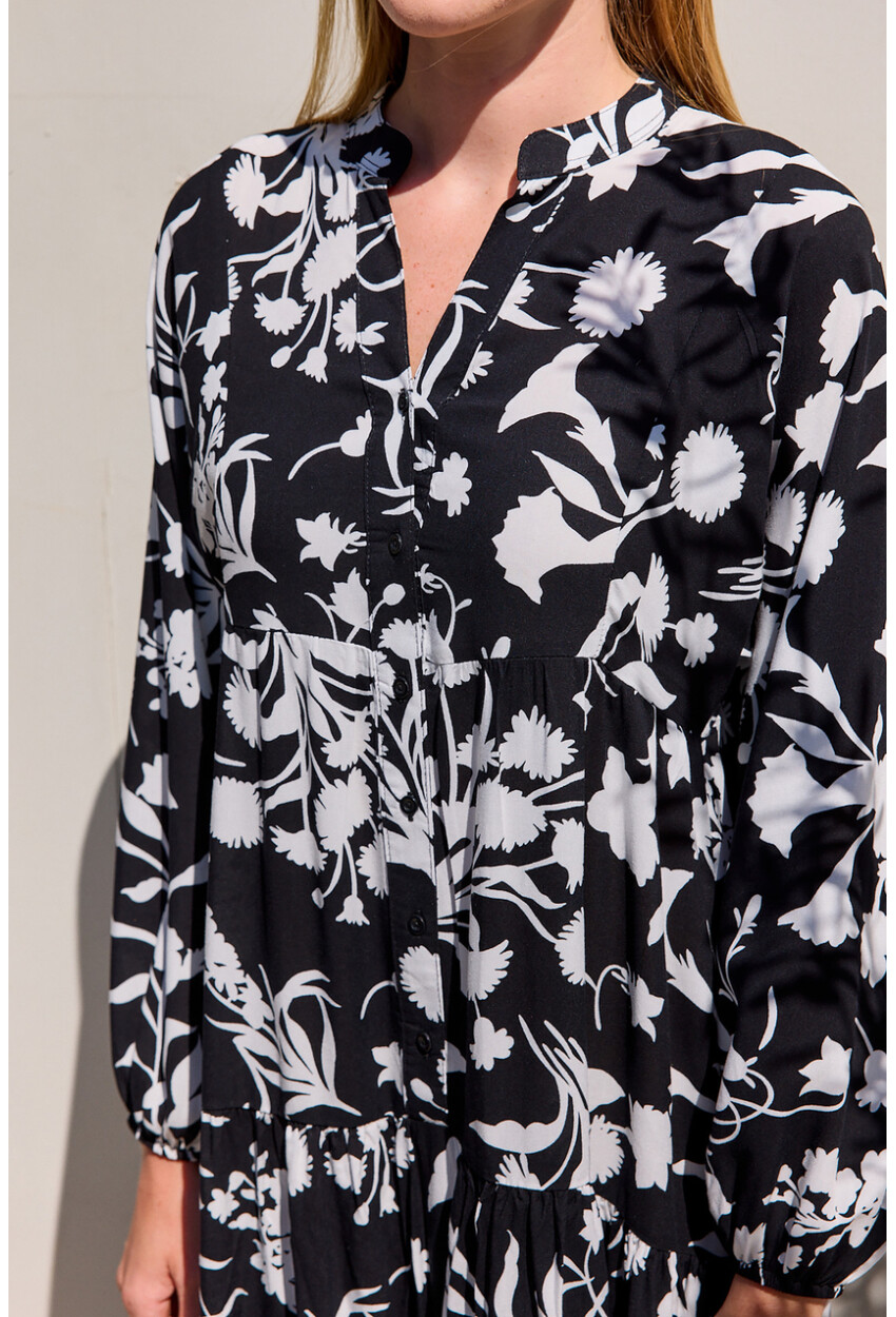 2423 Authentic Patterned Dress