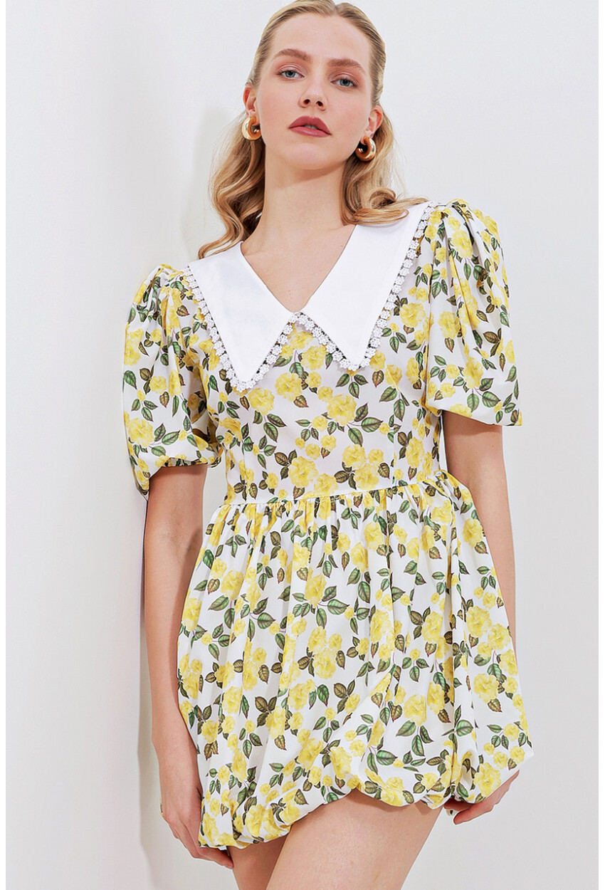 2478 Floral Mini Dress