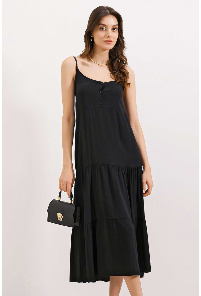 2403 Strappy Midi Dress