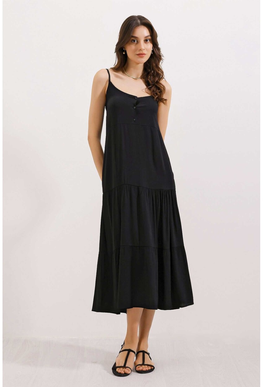 2403 Strappy Midi Dress