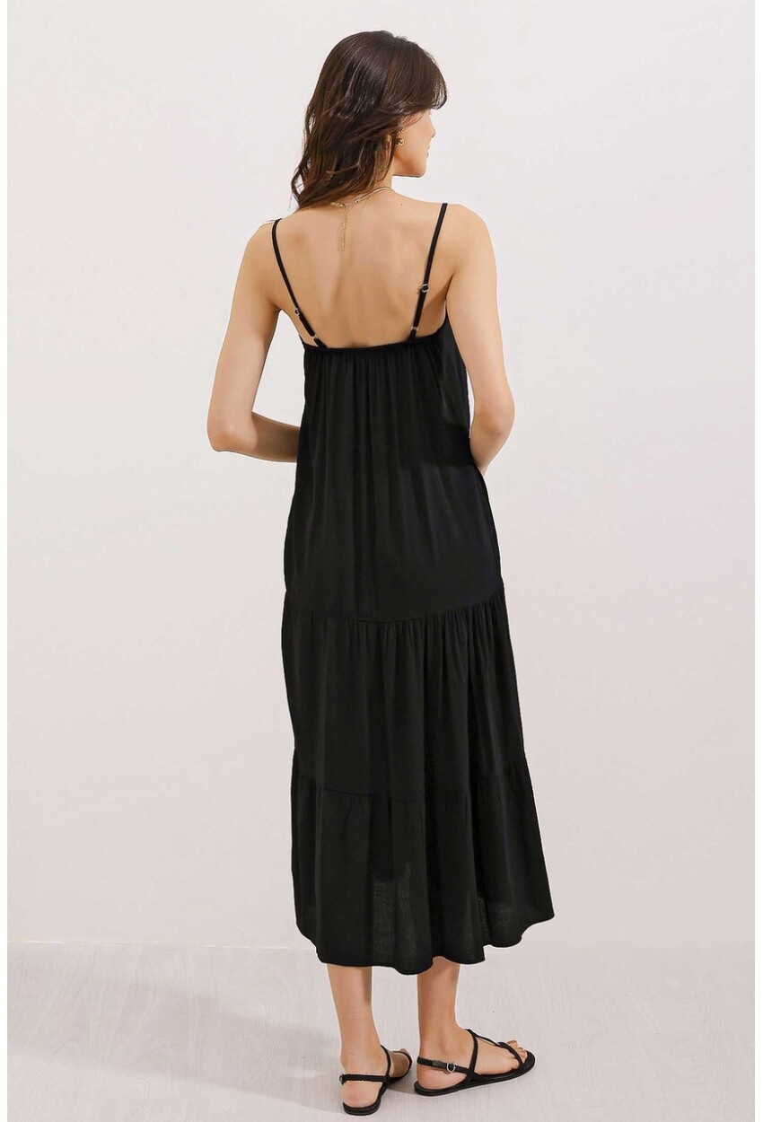 2403 Strappy Midi Dress