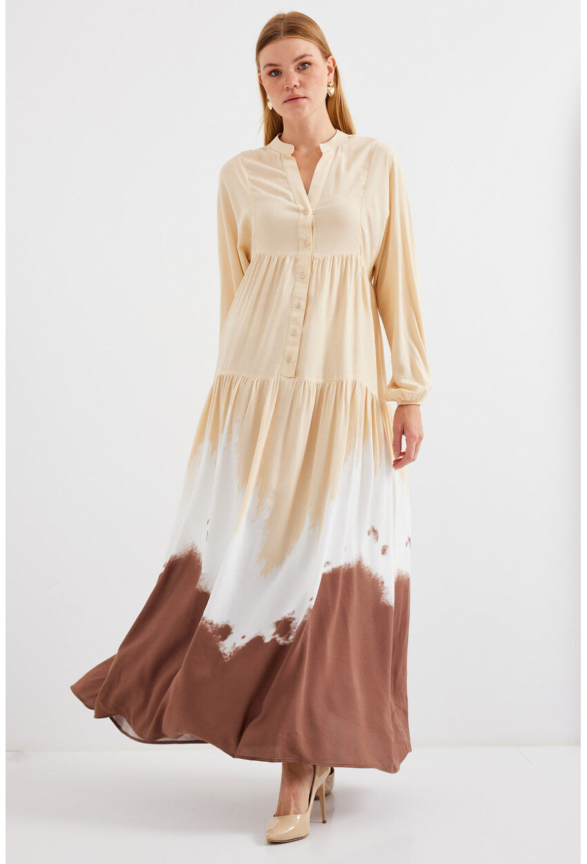 2423 Authentic Patterned Dress