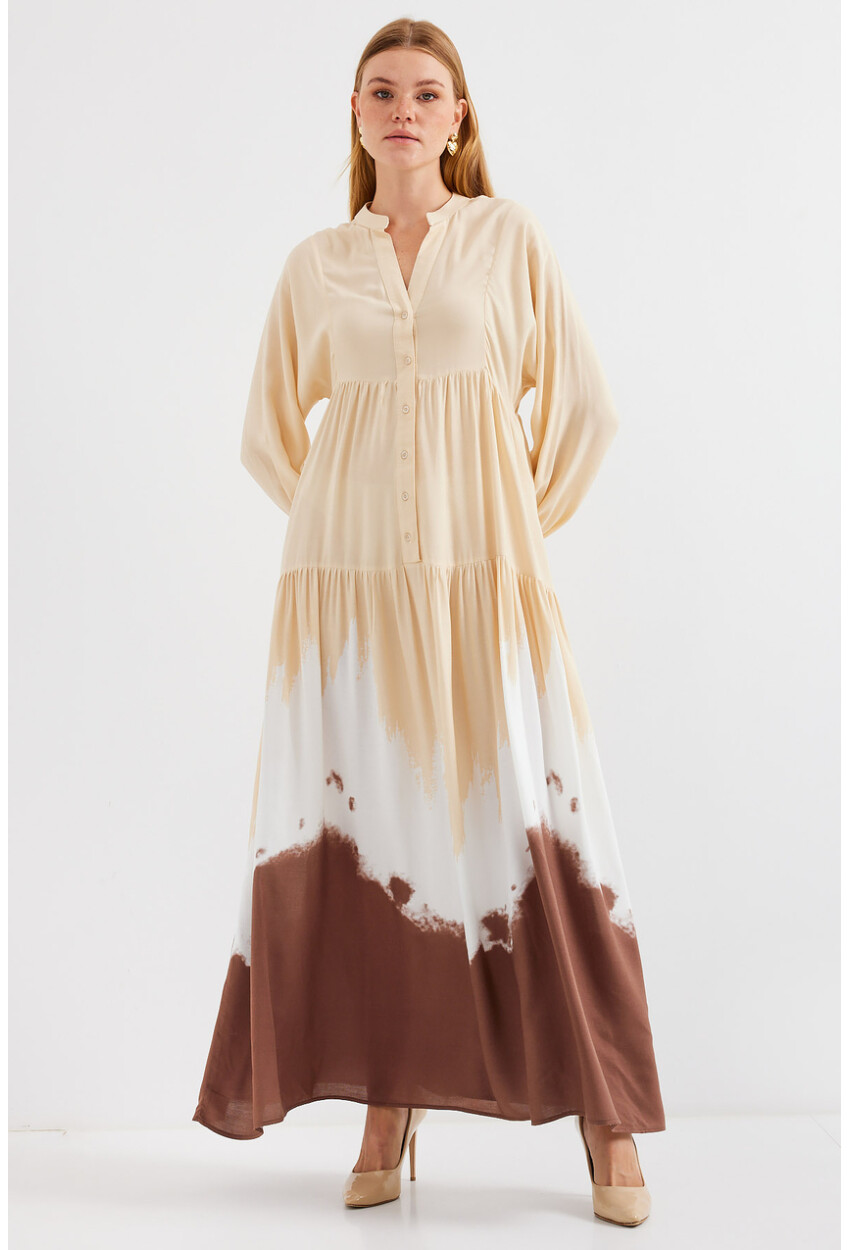 2423 Authentic Patterned Dress