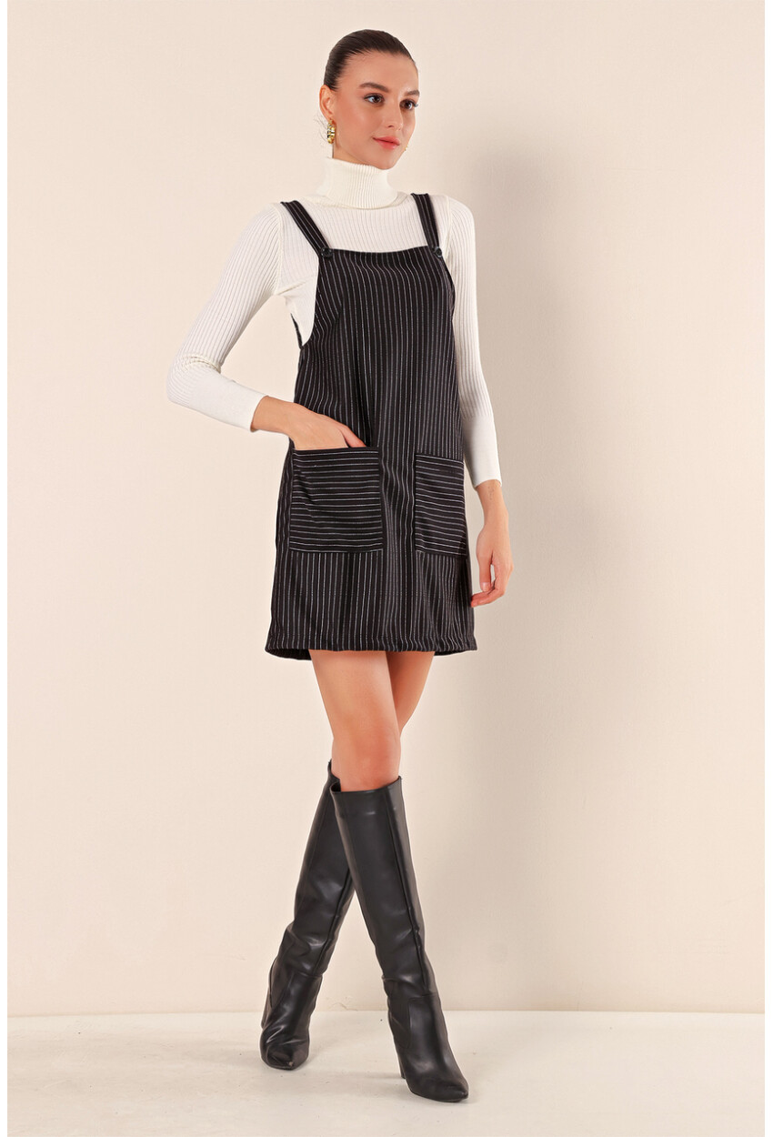 2440 Mini Pinafore Dress