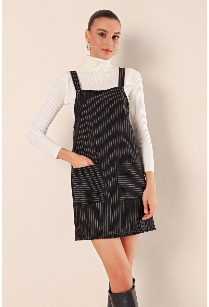 2440 Mini Pinafore Dress